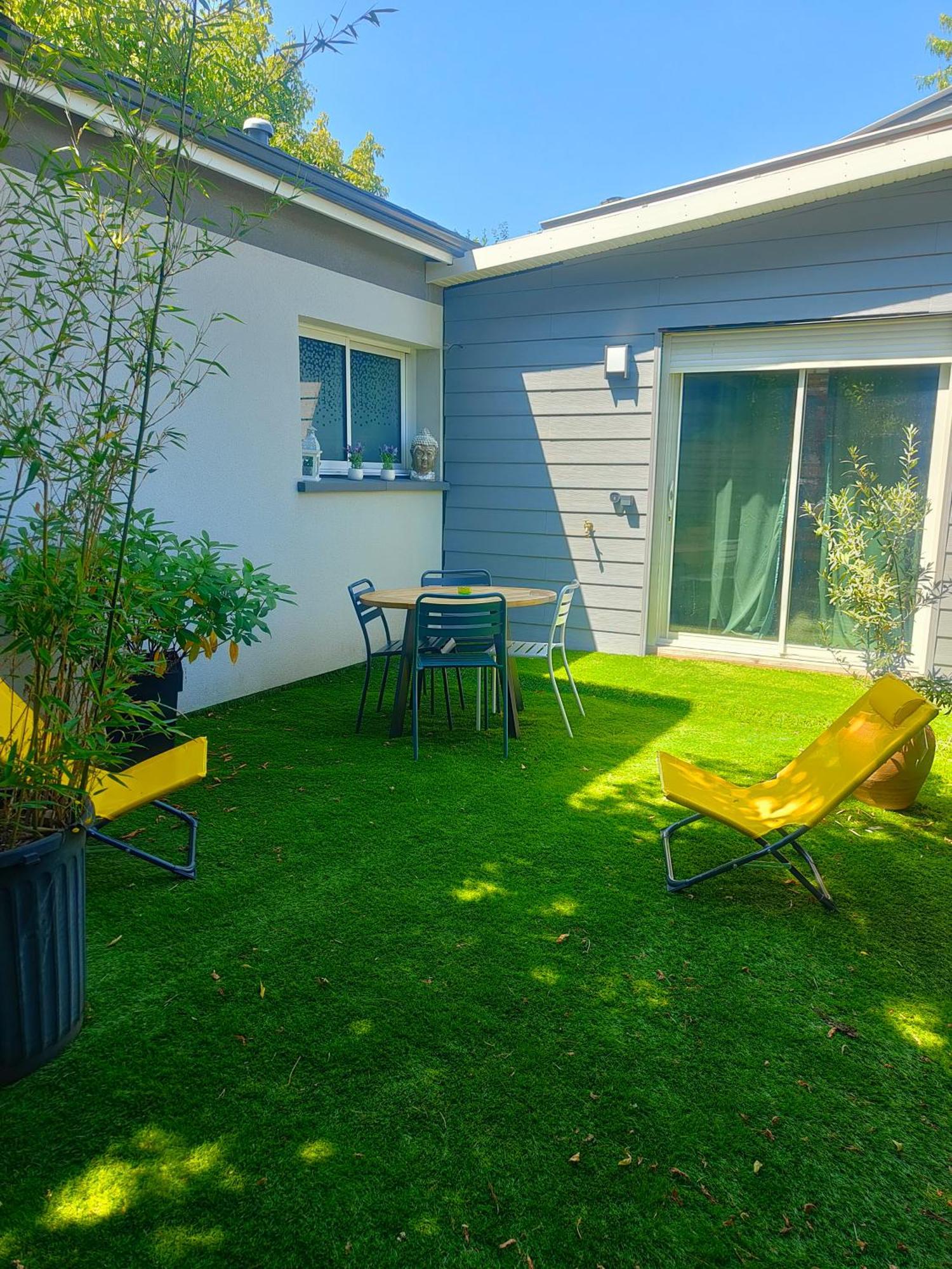 Tiny House Avec Jardin Et Acces Piscine Chauffee Villa Saint-Médard-en-Jalles Eksteriør billede