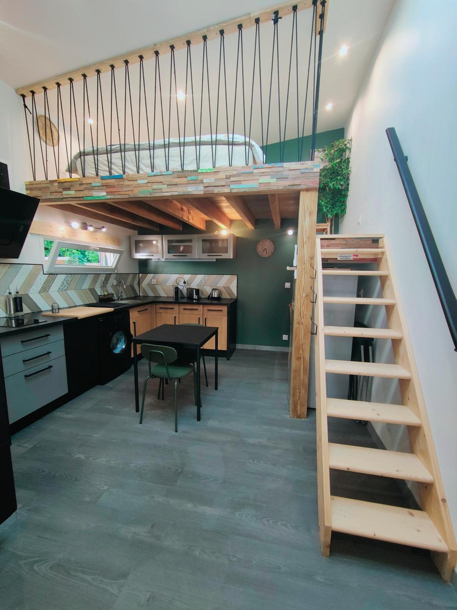 Tiny House Avec Jardin Et Acces Piscine Chauffee Villa Saint-Médard-en-Jalles Eksteriør billede